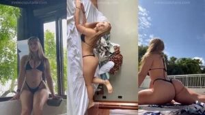 Sarah Estanislau biquini socado namoradinha do Boca de 09