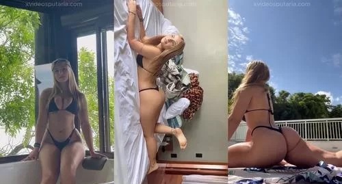 Sarah Estanislau biquini socado namoradinha do Boca de 09